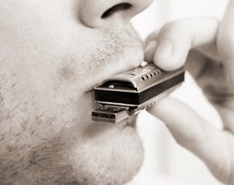 Harmonica Musical Instrument w built-in USB flash drive, FlashHarp Harmonica USB