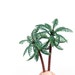 Palm Tree Cupcake Picks (12) Palm Cupcake Toppers, Tropical Cupcake Picks