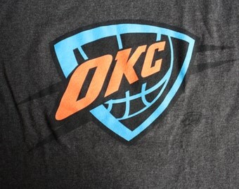 Items similar to Oklahoma City OKC Thunder basketball outfit - onesie ...