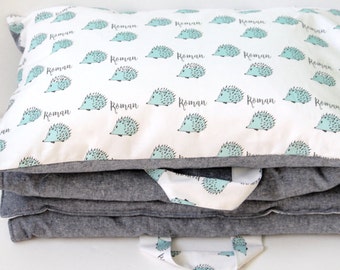 Personalized Nap mat - Preschool Nap mat -Toddler Nap mat With Name - Nap-mat For boys - Daycare Napmat - Sleeping Bag - Napmat with Pillow