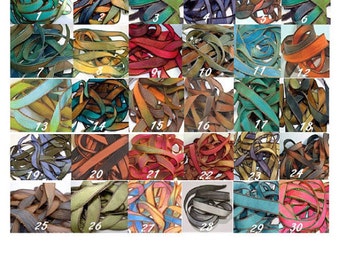 Silk Ribbon Hand Dyed Necklaces, Bracelets, Wrap Fabric, Wrap Anklet, Wrap Bracelet,