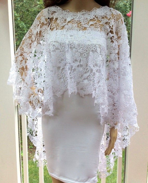bridal knitted cover up