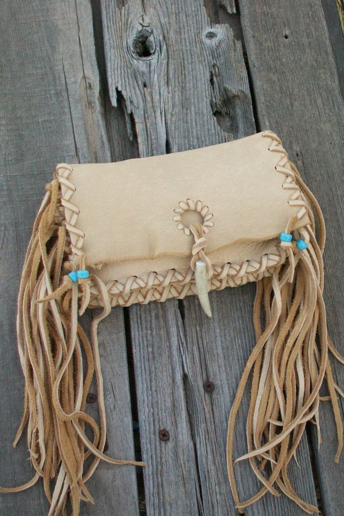 small fringe purse