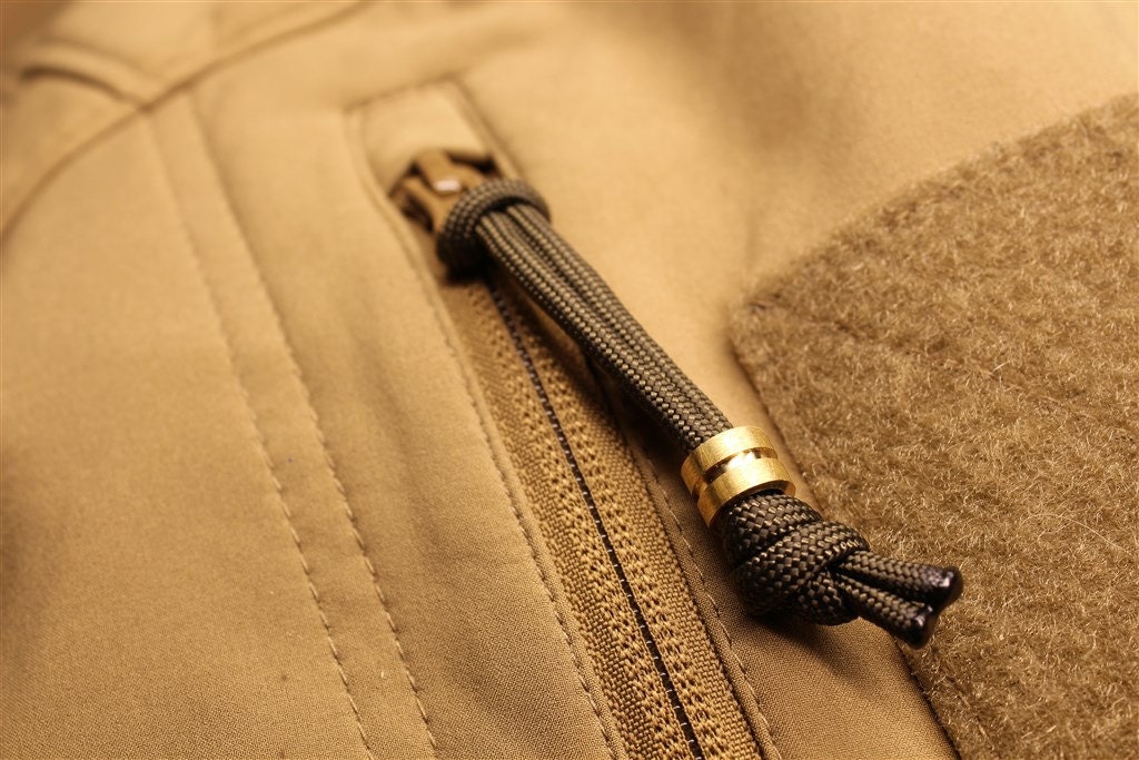 Small Brass Lanyard Bead and a Free Paracord Lanyard