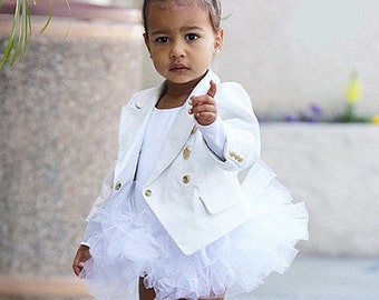 The North West White Tutu, White Tutu , White Baby Tutu , White Toddler Tutu , White Girls Tutu , White Childs Tutu,