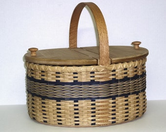 Digital Download, Instructions to Weave the Picnic Basket, Variation 2, Pattern