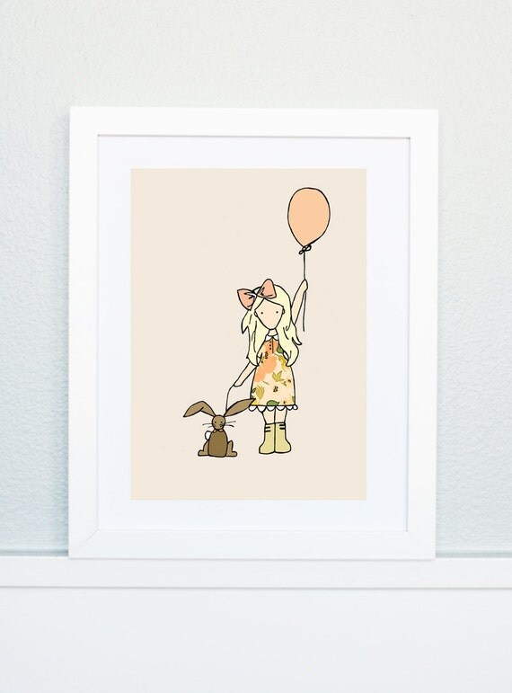 Life's a Party Childrens room art Nursery Art Picture