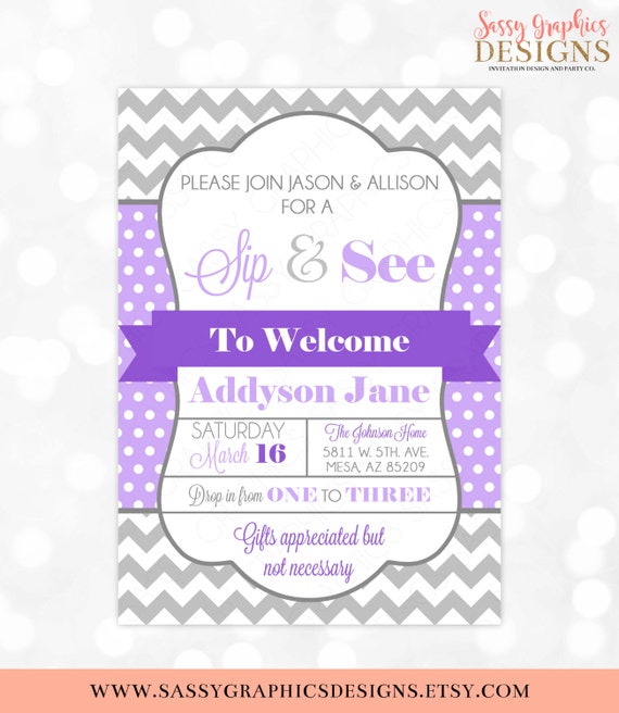 Meet The Baby Party Invitation Wording 7