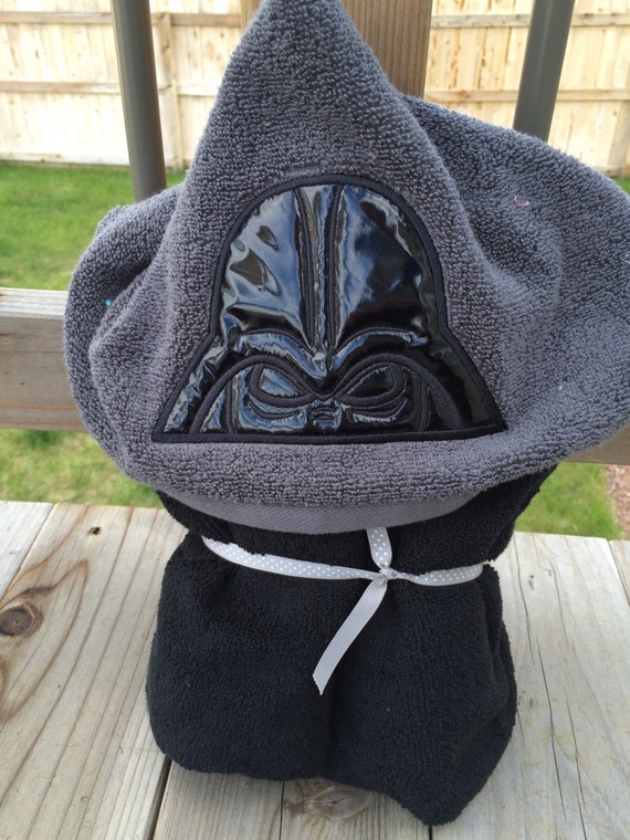 Items similar to Darth Vader Hooded Towel, Bath Towel ...