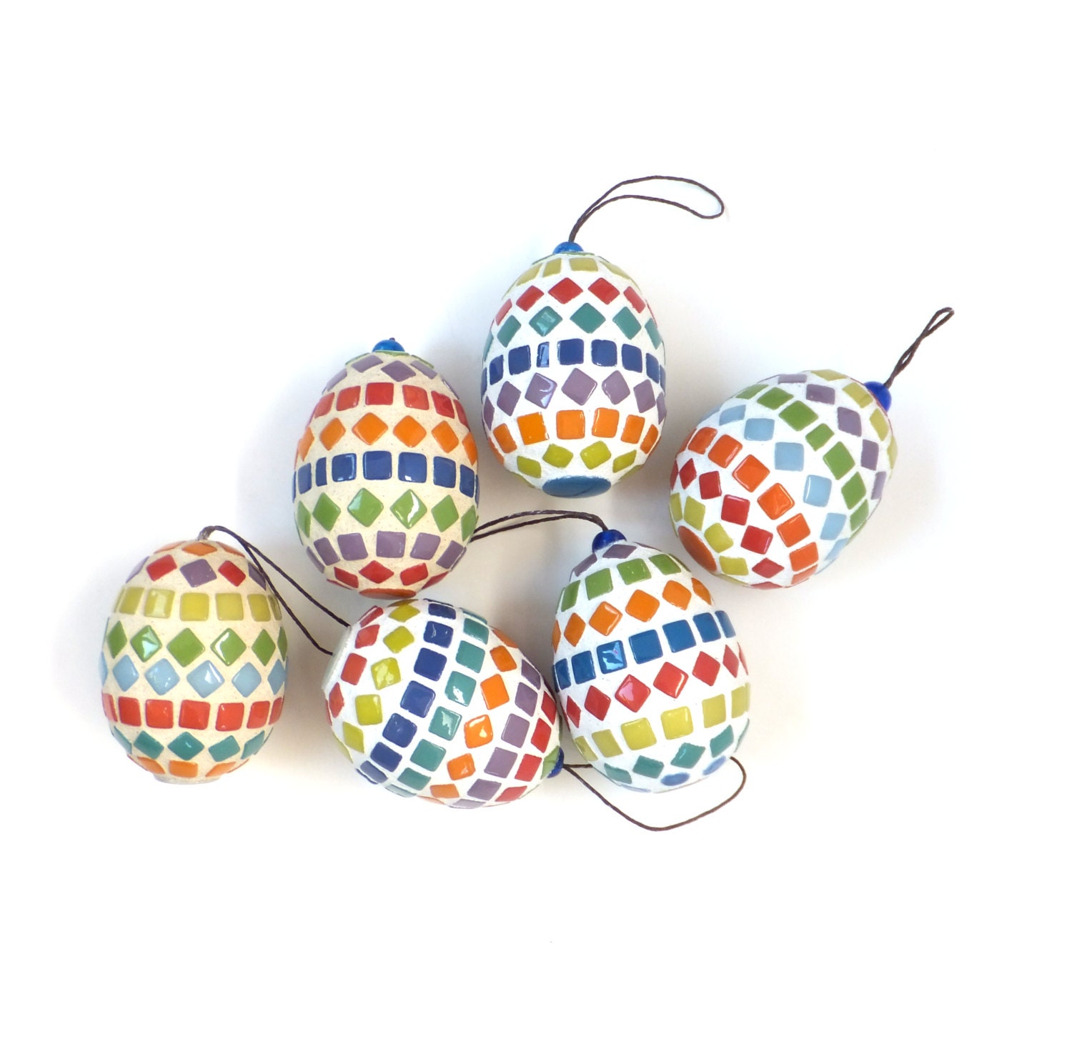 Download Mosaic Easter Egg Ornament hanging easter ornament mosaic