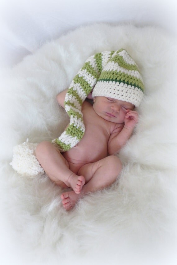 Crochet Diaper Cover Pattern and Hat Pattern Newborn Photo