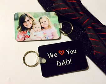 Custom photo keychain- personalized purse tag, stocking stuffer, holiday gifts, monogrammed keychain, photo/text keychain, unisex gifts