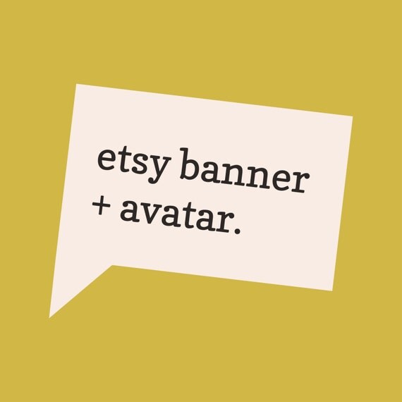  Etsy Banner Avatar to Match Premade Logo by by BrotherWilson