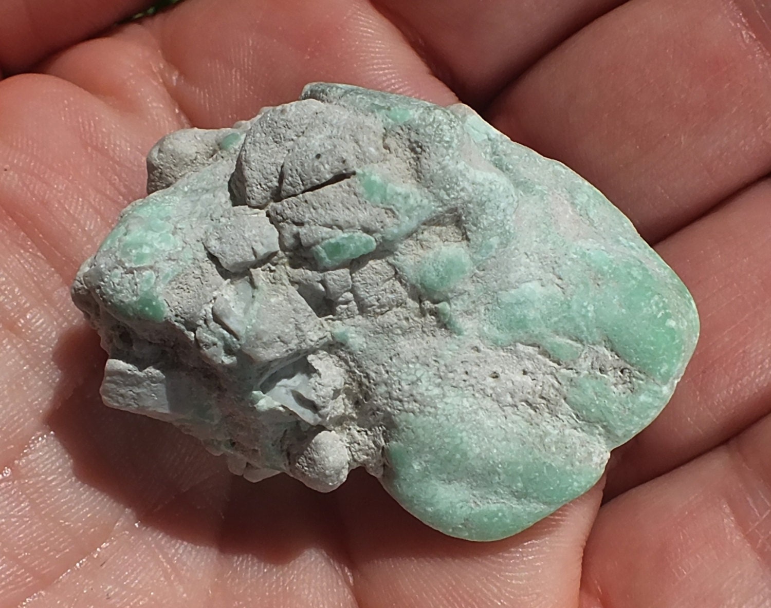 Variscite Stone Green Rock from Utah Raw Rough Mineral