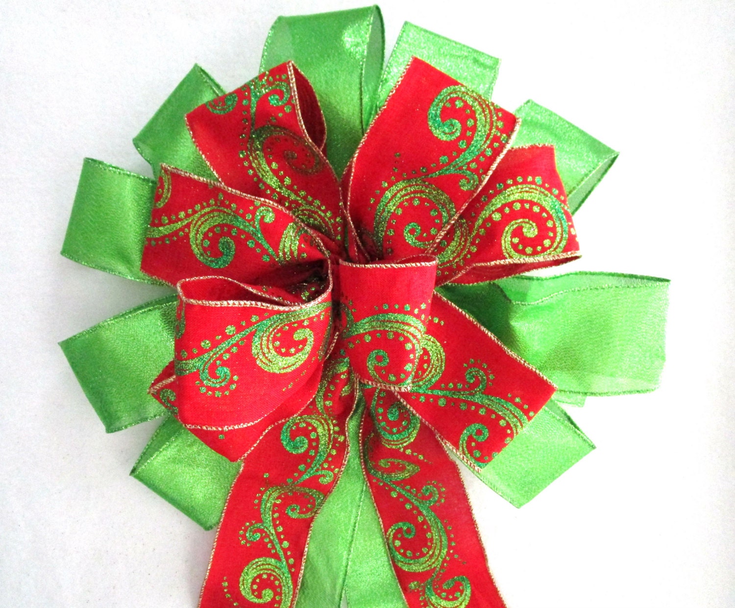 red and green bow red bow christmas bow tree topper bow red and green bow red bow christmas bow tree topper bow