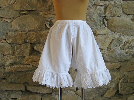 Victorian bloomers antique French undergarmet with by Histoires