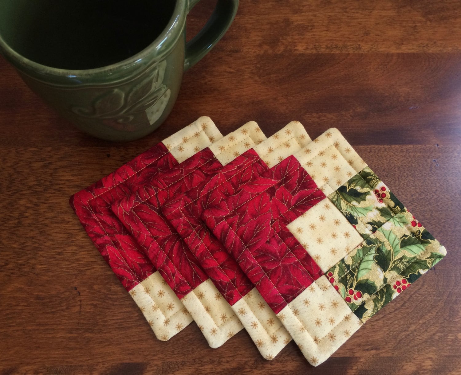 christmas-quilted-holly-poinsettia-coasters-red-green