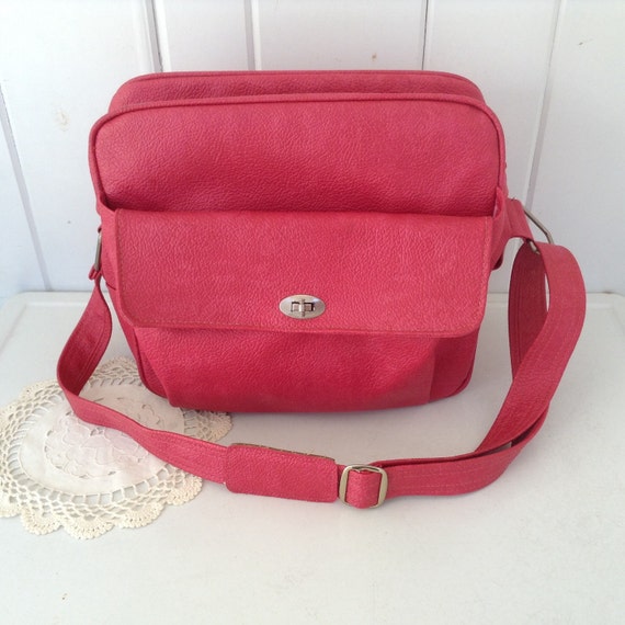 Vintage Pink Royal Traveller Medalist Samsonite Carry On Bag