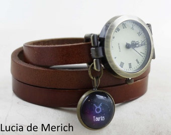 Zodiac sign wrapwatch - Zodiac gift - Zodiac Sign watch - Black friday-Cyber monday.