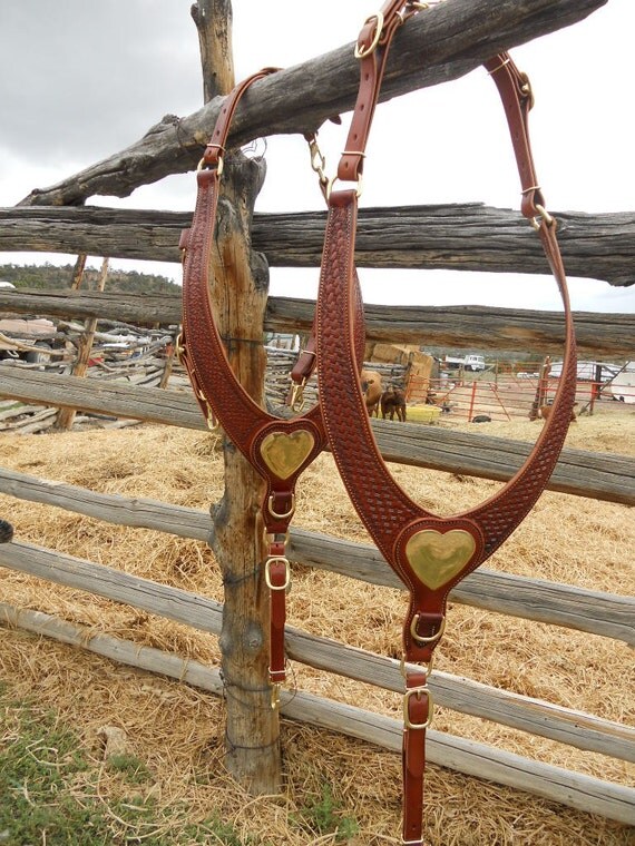 Items similar to Heart breast collars on Etsy