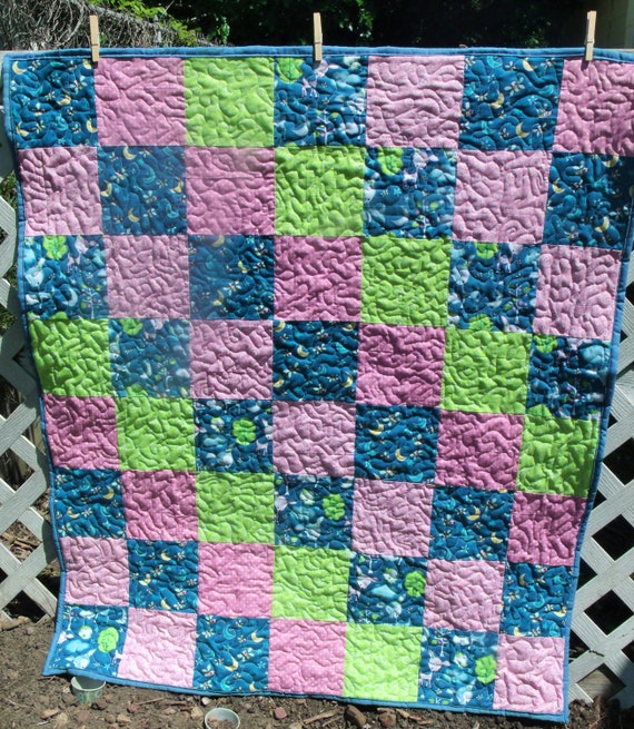 Sweet Dreams Baby Quilt by LaundryRoomQuilts on Etsy