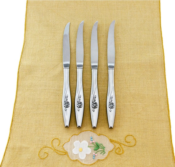 Oneida Lasting Rose Flatware Vintage Oneidacraft Stainless