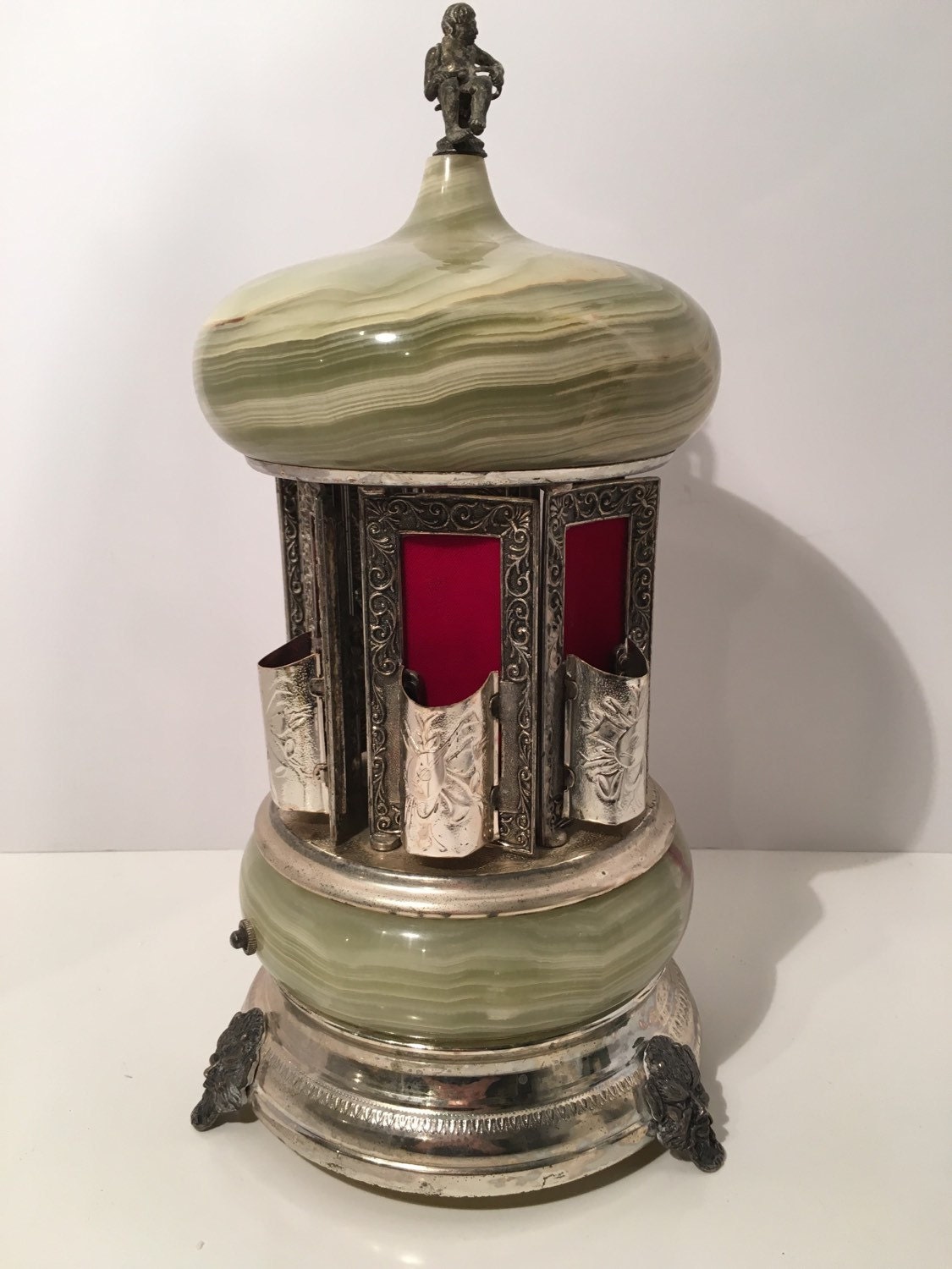 Onyx Music Box REUGE Cigarette Holder by VintageLoveAntiques