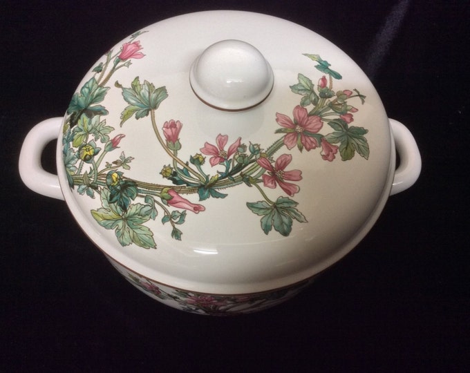 Villeroy & Boch, Botanica, 1.5 Qt Round Covered Vegetable Bowl, Vintage Tableware, Serving Dish, Gift For Christmas, Gift For Her
