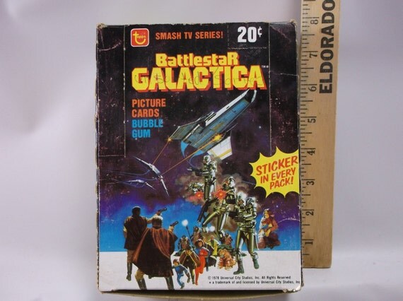 Battlestar Galactica Trading Cards Vintage 1978 Non sports
