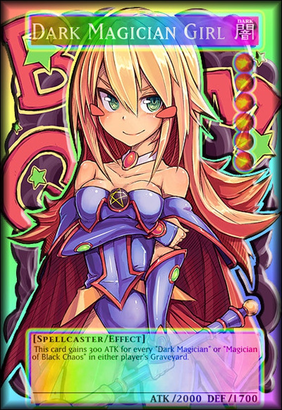 Dark Magician Girl Full Art 2 Custom Holographic Orica 5723