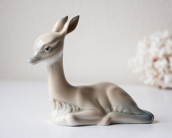 porcelain deer figurine