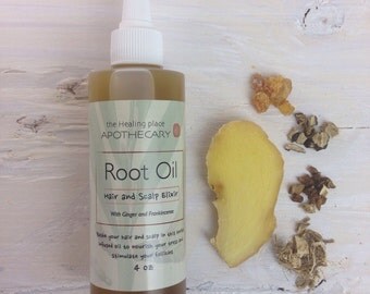 ROOT OIL, Beard Oil, Natural Hair Care, Hair Oil, Gift For Him, 4oz