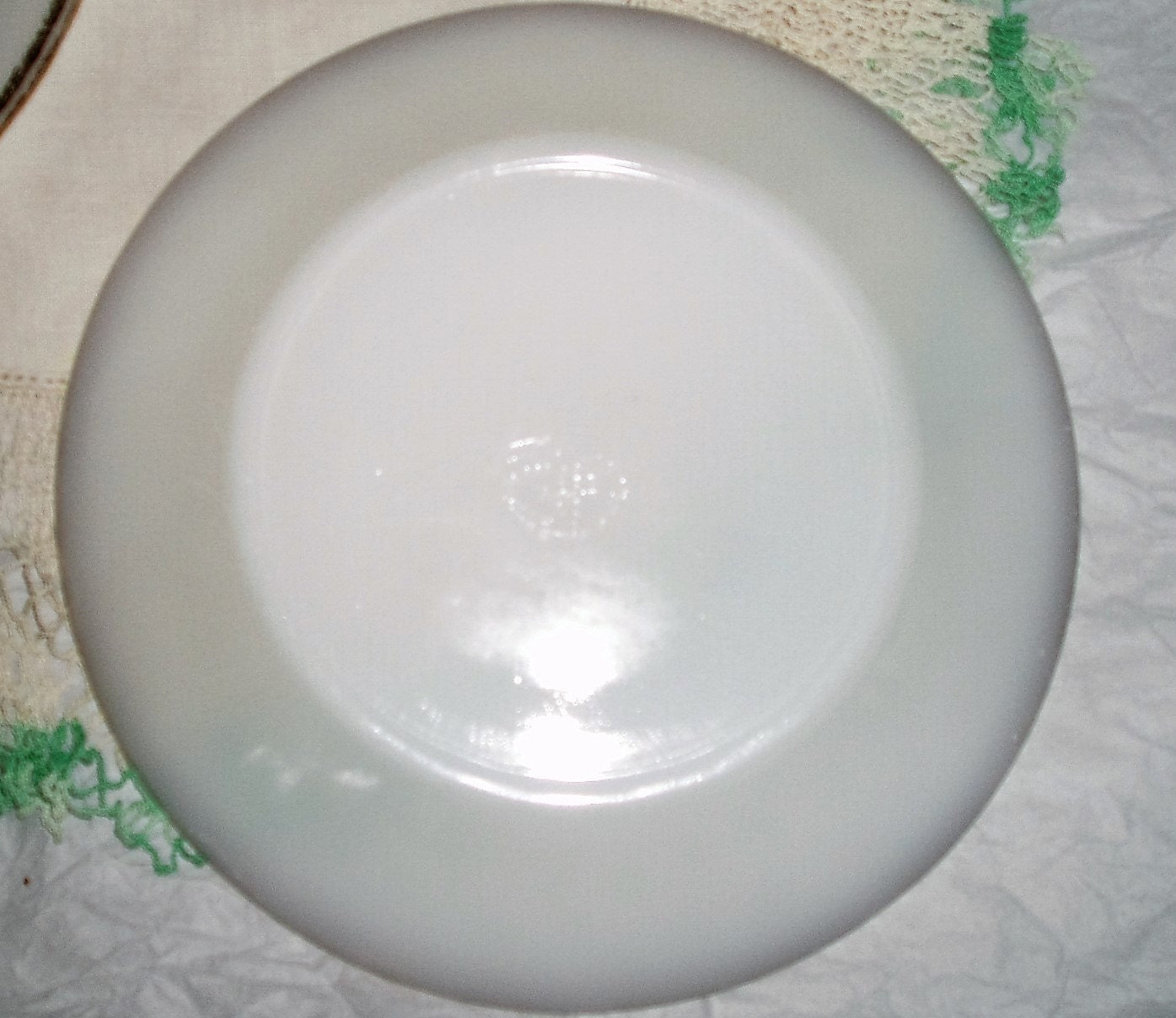 vintage Fire King plates Fire King milk glass Anchor