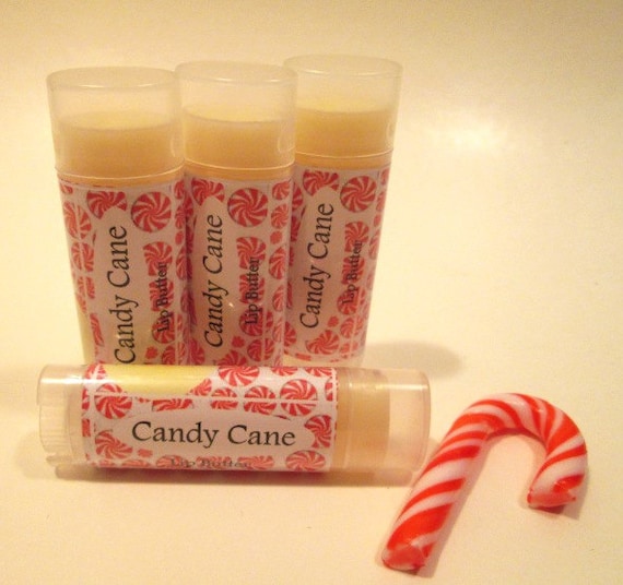 Candy Cane Lip Butter Lip Balm