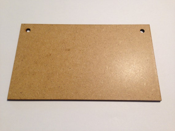 MDF Blanks MDF Plaque Large Plaque by HandmadeLCreations on Etsy