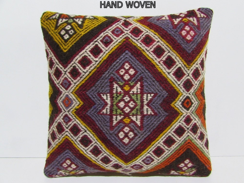 ethnic pillow case 18x18 outdoor pillow by DECOLICKILIMPILLOWS