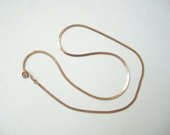 Gold Sharp pointed shiny 925 sterling silver necklace 15