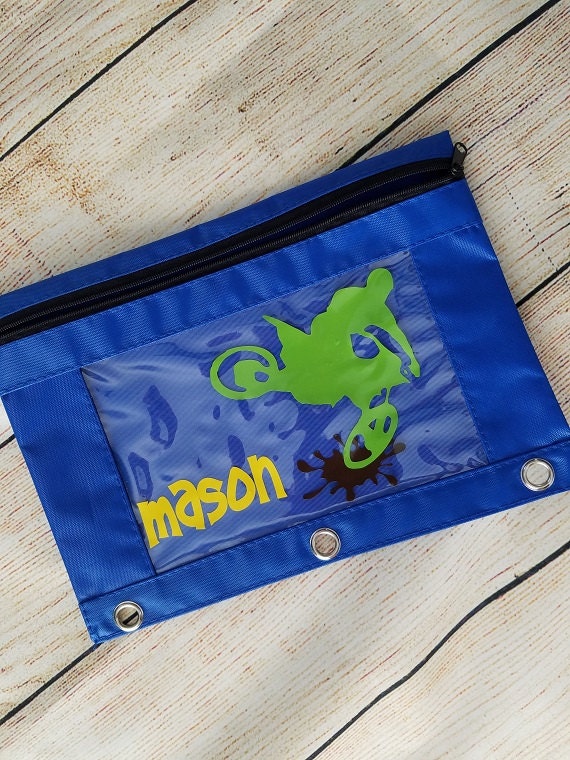Pencil Pouch Back To School Zippered Pencil Pouch DIRT
