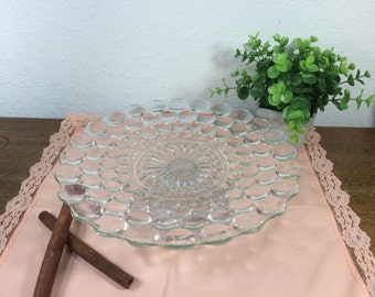 Custom Glass Cake Stand *FREE SHIPPING* Glass Cake Plate Cake Stand