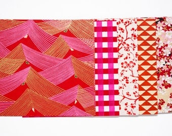 japanese paper for origami "Red/White"