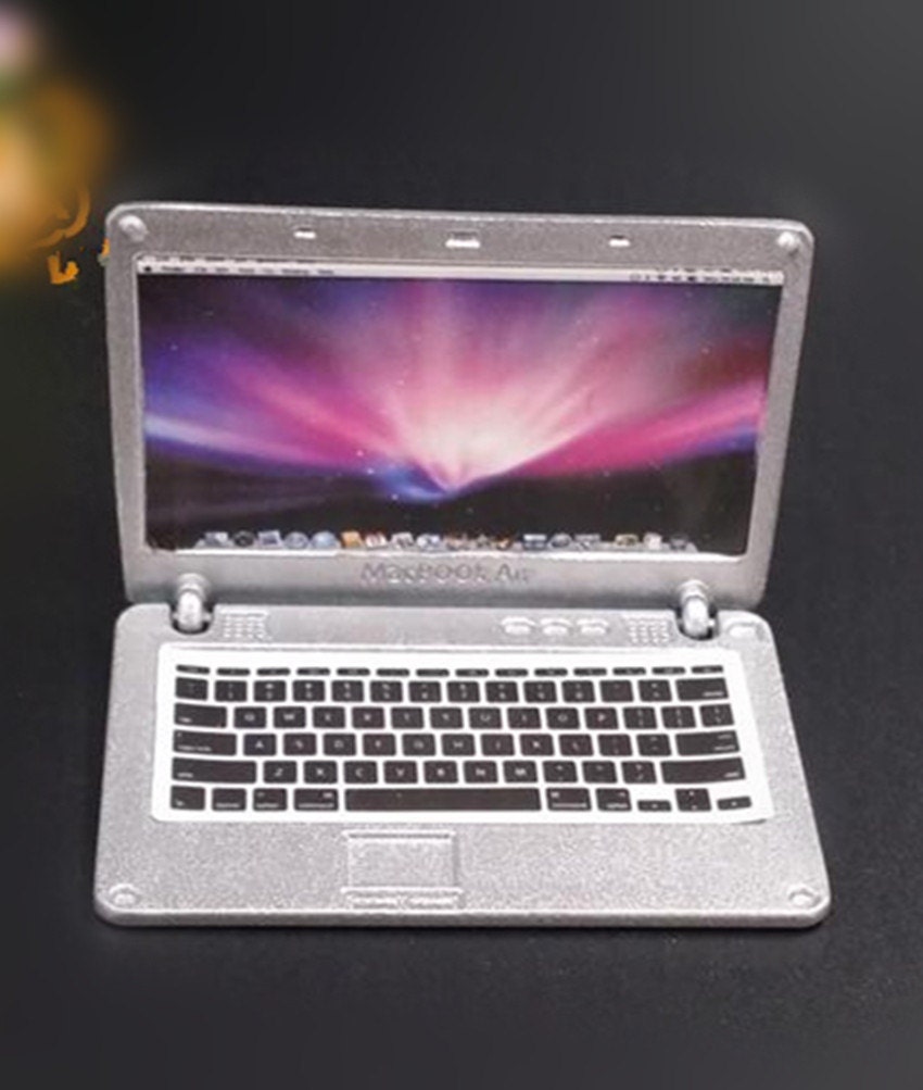 dollhouse miniature laptop