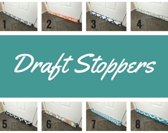 Draft Stopper - Brown Door Draft Stopper - Window or Door Snake - Breeze Blocker