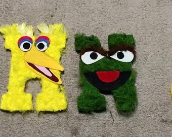 Sesame Street Wooden Letters