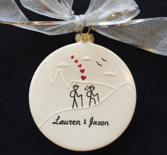 engagement Ornament engagement Christmas Engagement