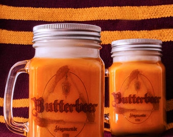 Harry Potter Inspired Butterbeer Soy Candle