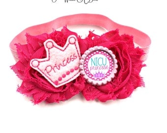 Preemie Headband, NICU Baby, NICU Bow, Preemie Hair Bow, Preemie Baby, Preemie Girl, NICU Graduate, Nicu Hair Bow, Preemie Take Home