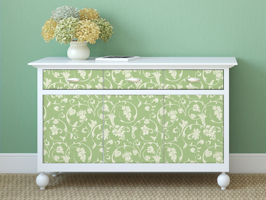 Furniture decal SPRING FLOWERS ideal for dressers