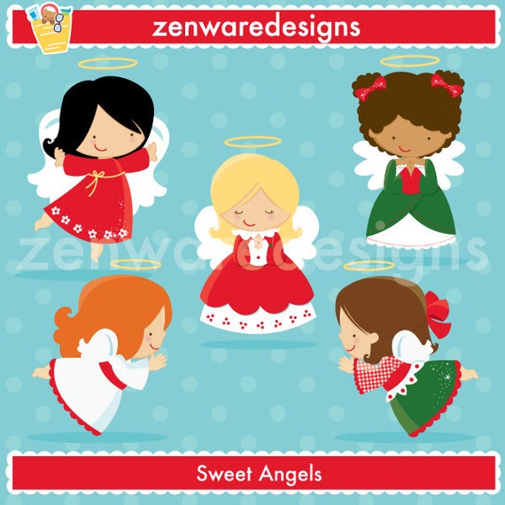 christmas clipart angels - photo #34