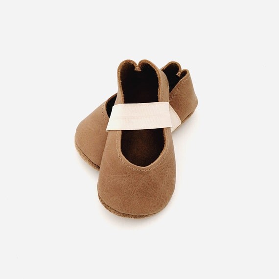 walnut ballet flats