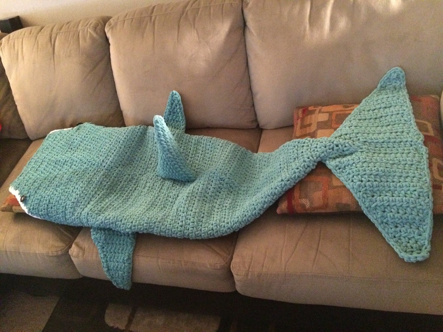 Crochet dolphin blanket crochet dolphin cocoon